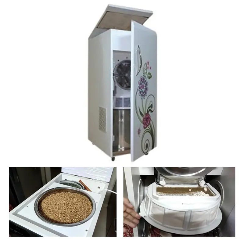 Heavy Duty Cabinet Type 2 HP Aata Maker/Flour Mill/Atta Chakki/Ghar Ghanti Machine, 12 kg/hr Capacity